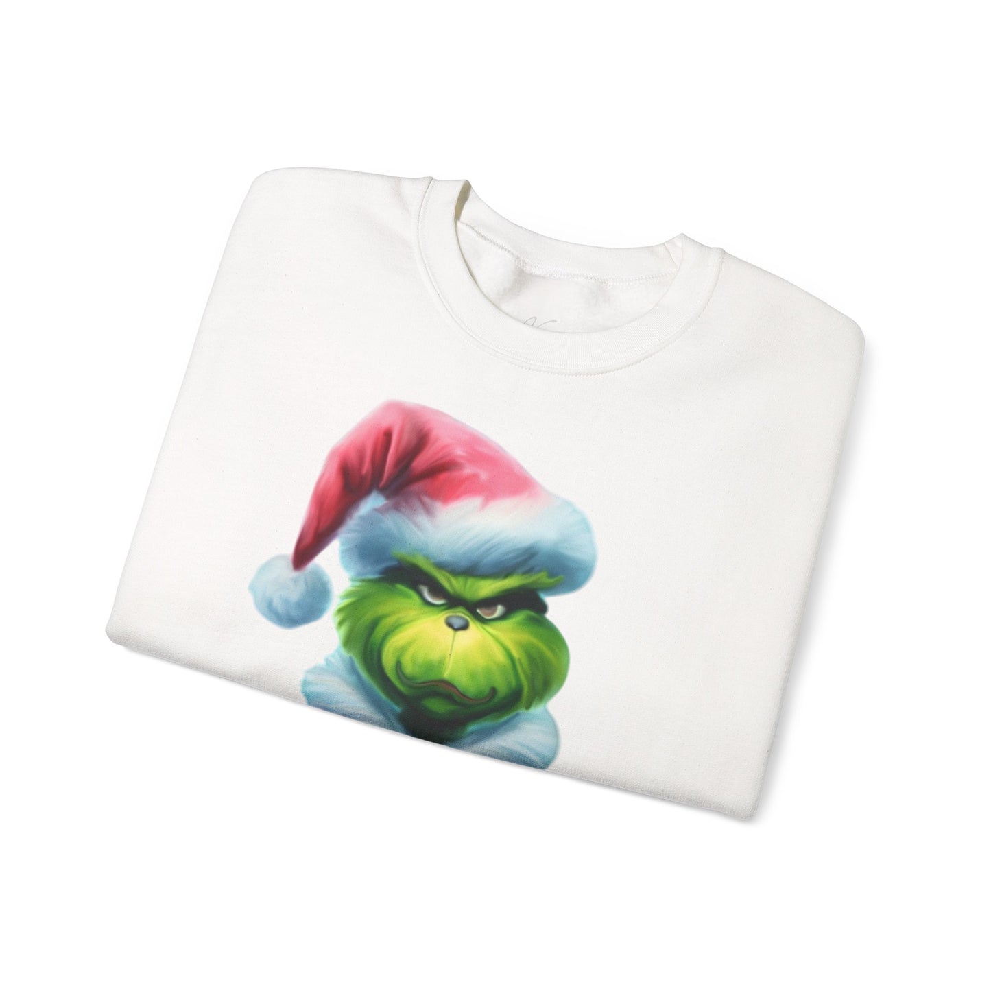 Grinchmas Sweatshirt – handgezeichnetes Weihnachtsdesign