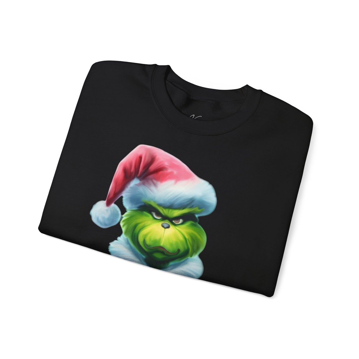 Grinchmas Sweatshirt – handgezeichnetes Weihnachtsdesign