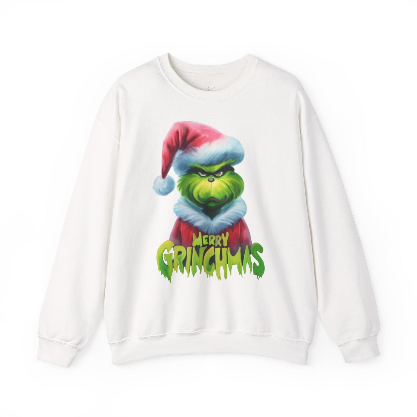 Grinchmas Sweatshirt – handgezeichnetes Weihnachtsdesign