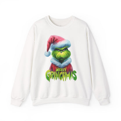 Grinchmas Sweatshirt – handgezeichnetes Weihnachtsdesign