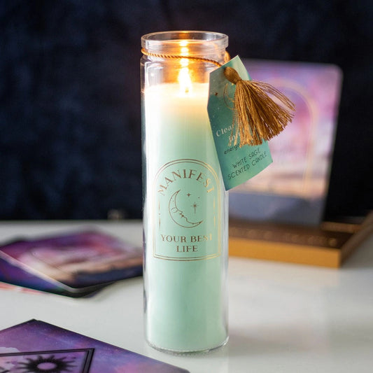 Aura Balance-Kristallkerze